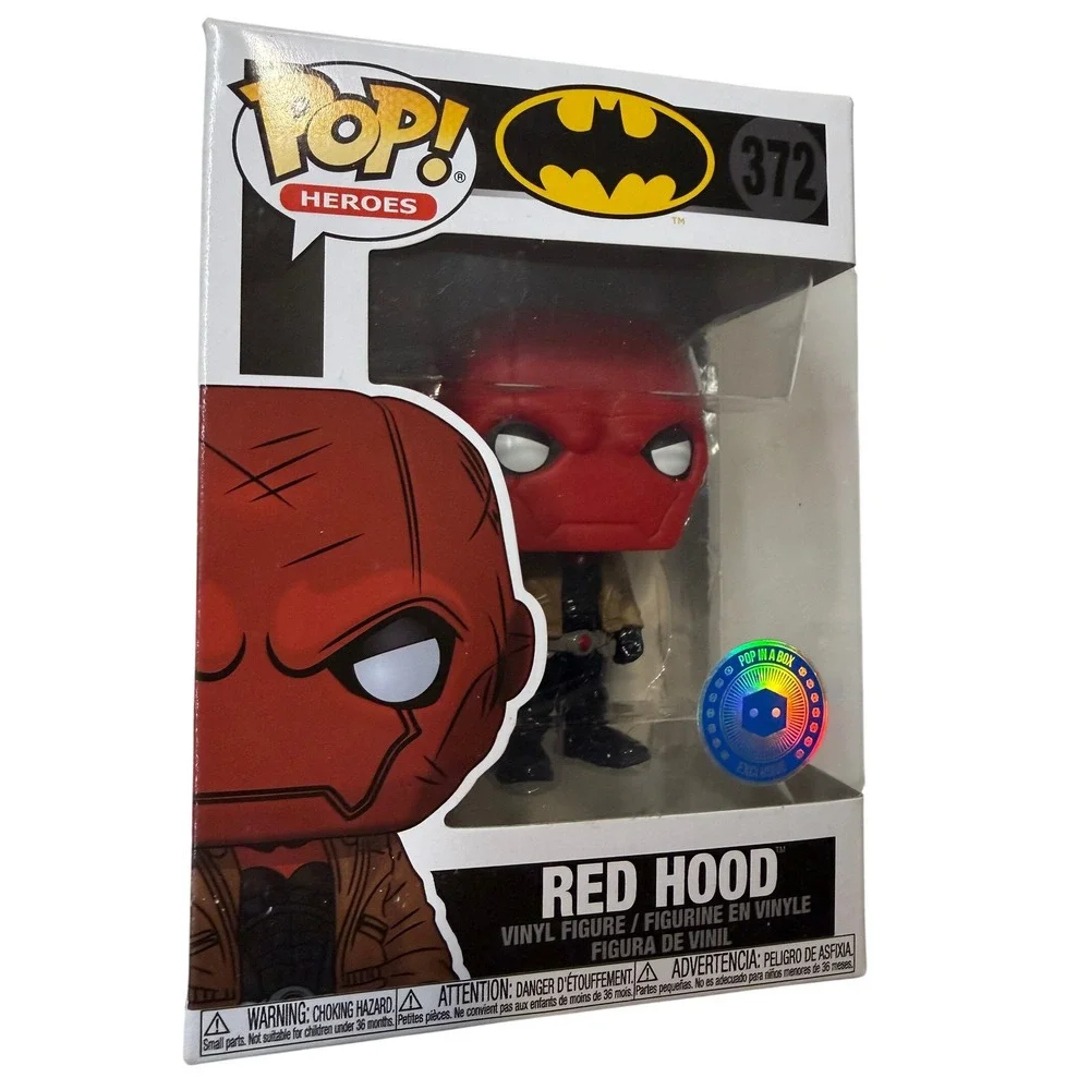Funko Pop! Heroes Batman Red Hood #372 Pop In A Box Exclusive Vinyl Figure